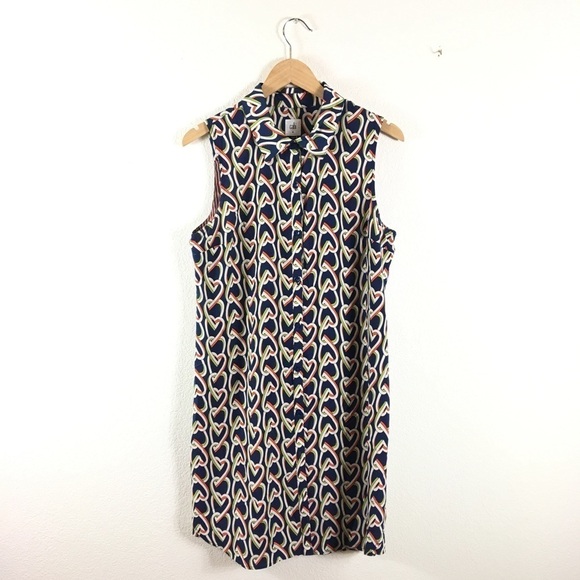 CAbi Amour Shirt Dress Hearts 5370 - Picture 3 of 7